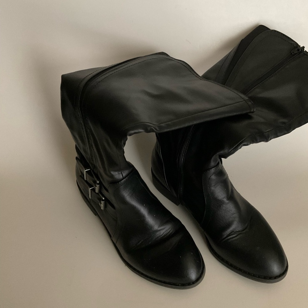 Style & Co Black Boots